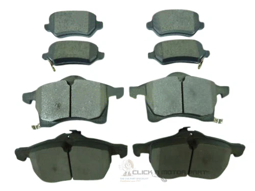 VAUXHALL ZAFIRA MK2 1.6 1.8 2.2 2005-2010 FRONT & REAR BRAKE DISC PADS SET NEW - Image 1 of 1