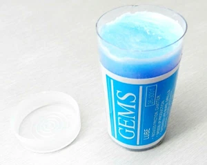 GEMS Cut Lube Jewelers Cutting Lubricant Blue Wax for Saw Blades Burs Drawing - Picture 1 of 4