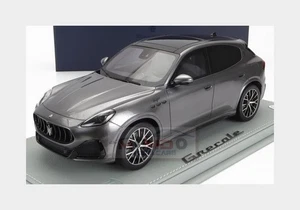 1:18 BBR Maserati Gracale Trofeo Suv 2023 With Showcase Grey Met P18220C-VET - Foto 1 di 2