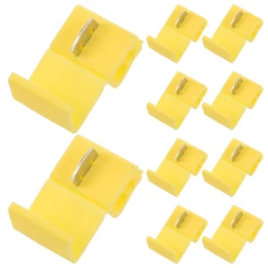 10 Pcs Banana Plug Connectors Quick Splice Snap Wire Electric Buttock Gauge - Bild 1 von 12