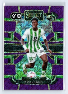 2023 Panini Select La Liga Terrace Purple Mojo Assane Diao Rookie RC #64 SP - Bild 1 von 2
