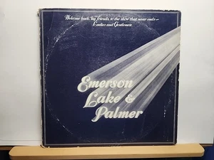 EMERSON LAKE & PALMER Welcome Back My Friends MC3200 SRC LP Vinyl VG+ Cvr Fair - Picture 1 of 4