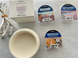 3 Yankee Candle Wax Melts, elektrischer Wärmer mit Wachseinlagen - Bild 1 von 4