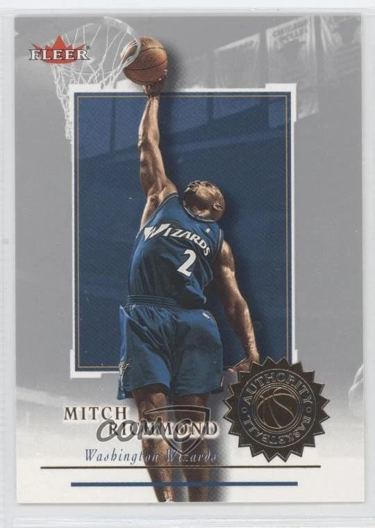 2000-01 Fleer Authority Mitch Richmond #80 HOF - Image 1 of 2