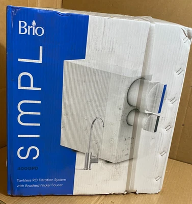 Brio SIMPL 4 Stage Tankless Undersink Reverse Osmosis System with Faucet 400 GPD - Image 1 of 4