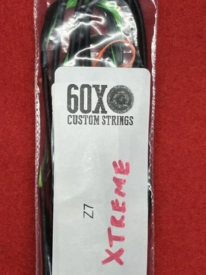 Cuerda personalizada Z7 Extreme 60X negra/verde flo “solo cuerda” ¡Sin cable! Foto 1 de 4