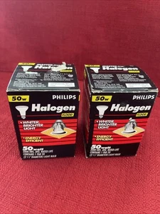 (2) Phillips 50w PAR20/HAL Spotlight 2000hrs Spotlight Master Line Qty 2 - Picture 1 of 7