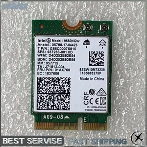 2.4G/5G WiFi Bluetooth FRU 01AX768 Wireless AC 9560 Intel 9560NGW 802.11ac NGFF - Picture 1 of 3