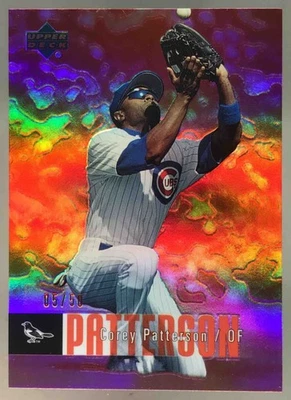 Corey Patterson 2006 Upper Deck Special F/X Red /50 #89 Orioles - Image 1 of 4