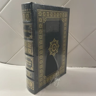 Edward Teller Signed - MEMOIRS Easton Press Leather First Edition Hydrogen Bomb - Image 1 of 4