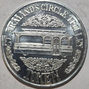 Sarasota, Florida - St. Armand's Circle Trolley Token One Way Fare FL 840 E - Picture 1 of 2