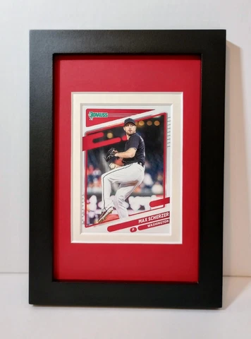 Max Scherzer Washington Nationals Display Custom Framed MLB Baseball Card Plaque Cover