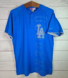 Women's Los Angeles Dodgers Nike Genuine Merchandise Blue T-Shirt XL - Picture 1 of 10