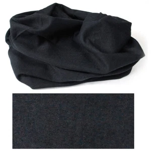 4 Seasons Multi Usage Polyester Microfiber Bandana Headwear Face Mask Black - Picture 1 of 6