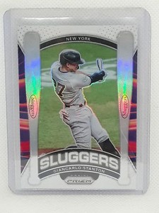 Giancarlo Stanton 2021 Prizm Baseball - Sluggers SILVER #SL11 - New York Yankees