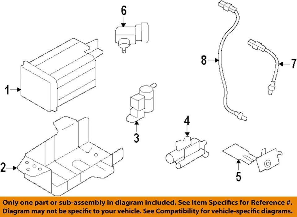 HYUNDAI OEM 2015 Sonata-Oxygen O2 Sensor 392102GBA0 - Image 1 of 1