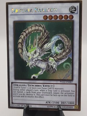 Yu-Gi-Oh! TCG Naturia Barkion Premium Gold: Return of the Bling PGL2-EN087... - Image 1 of 4