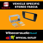 Seat Ibiza 2008 - 2014 Double Din Stereo Fascia Adaptor Piano Black CT23ST21