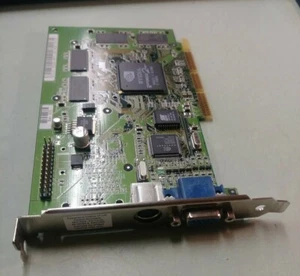 Nvidia 32MB Agp Video Graphics Card CN-07D208-44571 W Vga and S-video Outputs - Picture 1 of 3