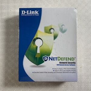 D-Link DS-601 NetDefend VPN Remote Access Software Network Security Sealed