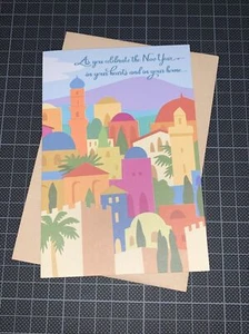 Hallmark Tree Of Life Rosh Hashanah Card: Blessing of Shalom Heart Home Family - Picture 1 of 4