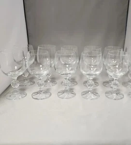 IMPORT ASSOCIATES CLAUDIA WINE GOBLETS SET OF 11 - Picture 1 of 1