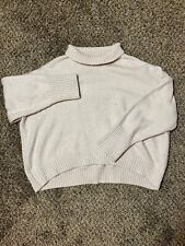 H&M Turtleneck Sweater Women’s Size XL Pink Sweatshirt