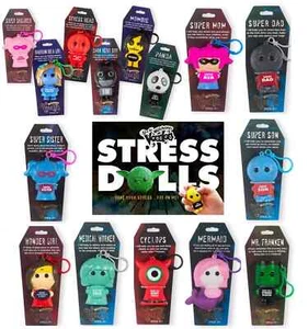 Watchover Voodoo Doll Keychain – 12cm TPR Stress Relief Toy, 72+ Designs - Picture 1 of 158