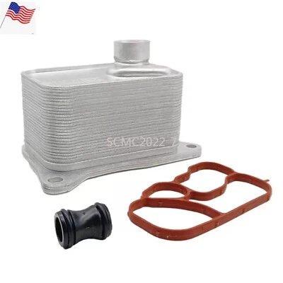 Enfriador de aceite con juego y sello 06L117021C para VW Golf Audi A3 A4 A5 Q3 TT 1.8T 2.0T Foto 1 de 4
