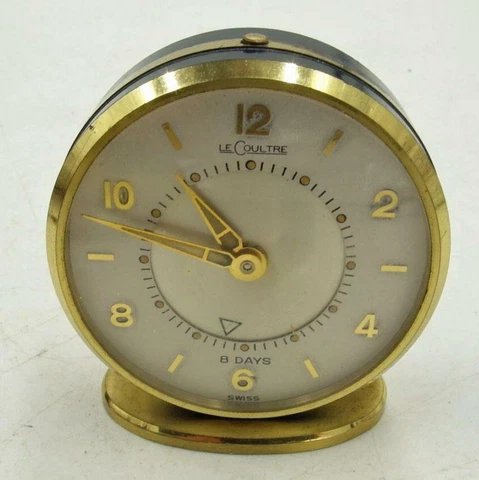 VINTAGE LE COULTRE 8 DAYS SMALL ALARM CLOCK WORKS Cover