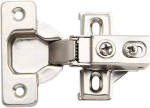 2 Pack - Face Frame Quiet Soft Close Cabinet Door Hinges 1/2 Inch Overlay wit... - Picture 1 of 3