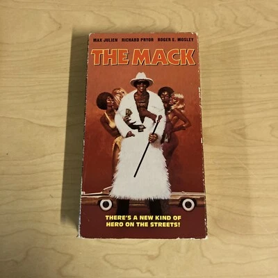 "The Mack" [BLAXPLOITATION] Max Julien, Richard Pryor Vintage VHS Tape Foto 1 de 4