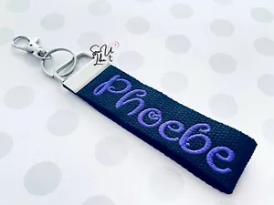 More details for personalised bag tag keyring, name tag, back to school, keychain, school bag tag