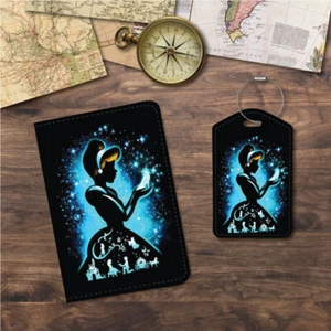 Passport Holder & Luggage Tags | Cinderella Silhouette - Picture 1 of 5