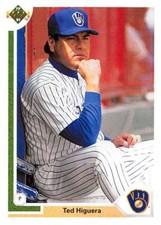 1991 Upper Deck Baseball #341 Teddy Higuera  Milwaukee Brewers 