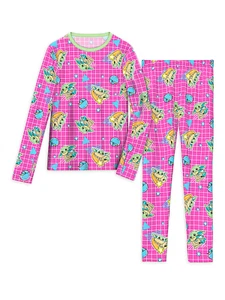 ClimateRight by Cuddl Duds Girls Thermal Underwear Set M (8-10) NEW - Picture 1 of 5