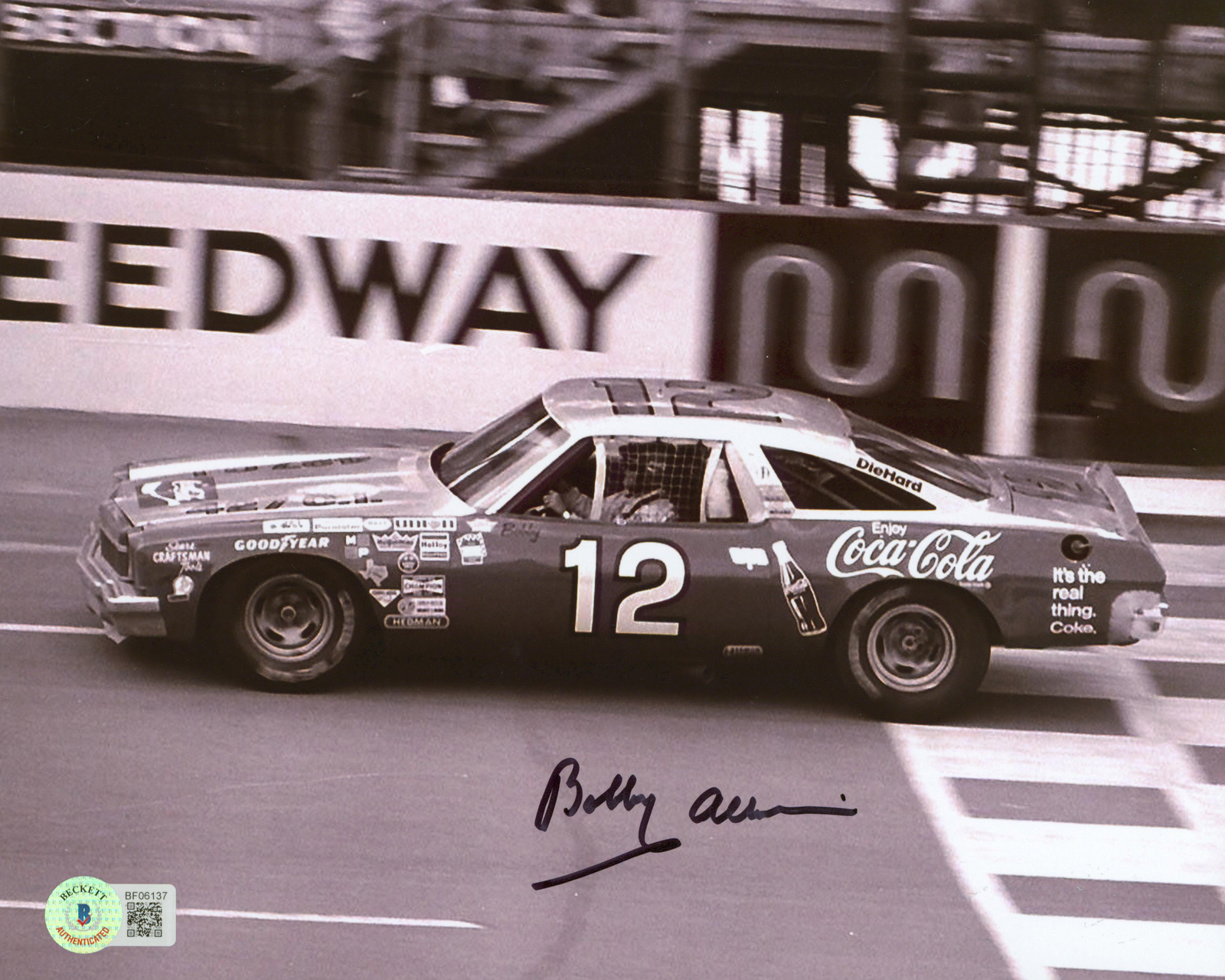 Bobby Allison Autographed Signed Nascar Authentic 8X10 Photo Beckett 