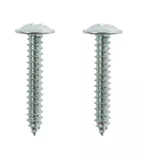 FLANGED HEAD SELF TAPPING SCREWS, POZI FLANGE TAPPERS, ZINC PLATED, No.4,6,8,10 - Picture 1 of 3