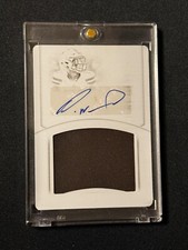 Denzel Ward 2018 Panini National Treasures Auto Jersey Plate Card Browns 1/1