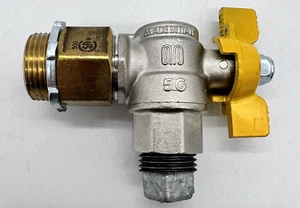 NOB Omega 1/2" Quarter-Turn Ball Valve for AutoFlare Metal Wallbox FGP-WBTM-500 - Picture 1 of 4