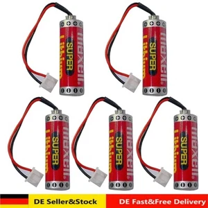 5 sztuk akumulatora PLC ER6C AA 3.6V 1800mAh z Maxell F2-40BL FX2N / 1N - Zdjęcie 1 z 7