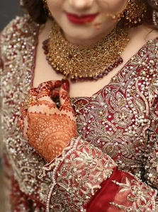Wedding Dress- bridal lengha asian indian pakistani Custom Design Lehnga - Picture 1 of 10
