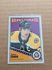 2019-20 Zdeno Chara O Pee Chee Retro Rare Blank Back