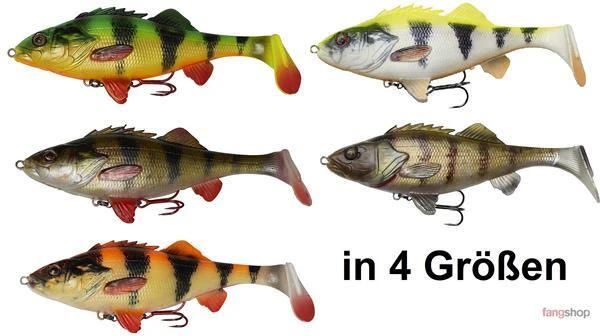 Savage Gear 4D PERCH SHAD Hechtköder langsam sinkend 12,5cm 17,5cm 20cm 23cm - Bild 1 von 1