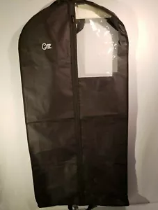 46" Black Travel Suit Garment Bag for Hanging Clothes Carrier Storage Cover. New - Picture 1 of 6