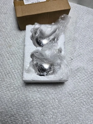 2 Pcs Ceramic Bird Toilet Bolt Cover Decorative Replacement  Caps Bathroom II - Image 1 of 4