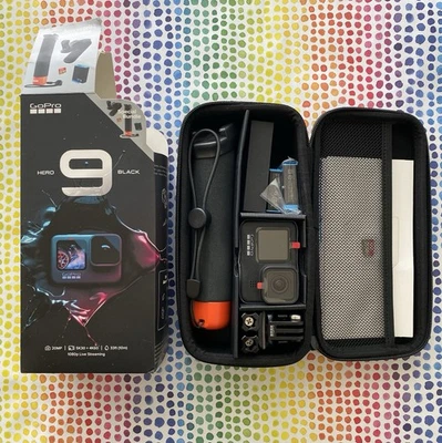 GoPro HERO9 Black - Waterproof Action Camera with Front LCD, Touch Rear Screen - Image 1 of 4
