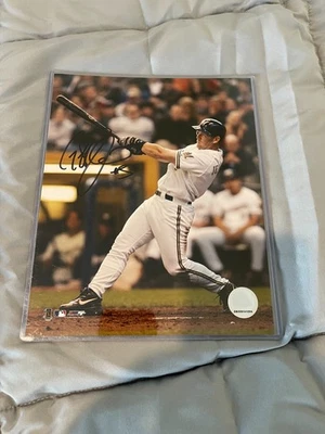 Foto 8x10 autografiada/firmada por Geoff Jenkins Milwaukee Brewers #5 Foto 1 de 2