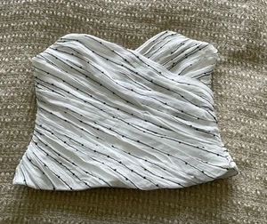 Planet vintage bustier top uk 12 fully lined & boned glam party evening occasion - Picture 1 of 6