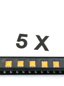 ASMT-JY31-NSU01, 3 Watt LED, 140°, 350mA, 70lm, 3500K, 4x4mm, Warmweiß, 5 Stück - Picture 1 of 2